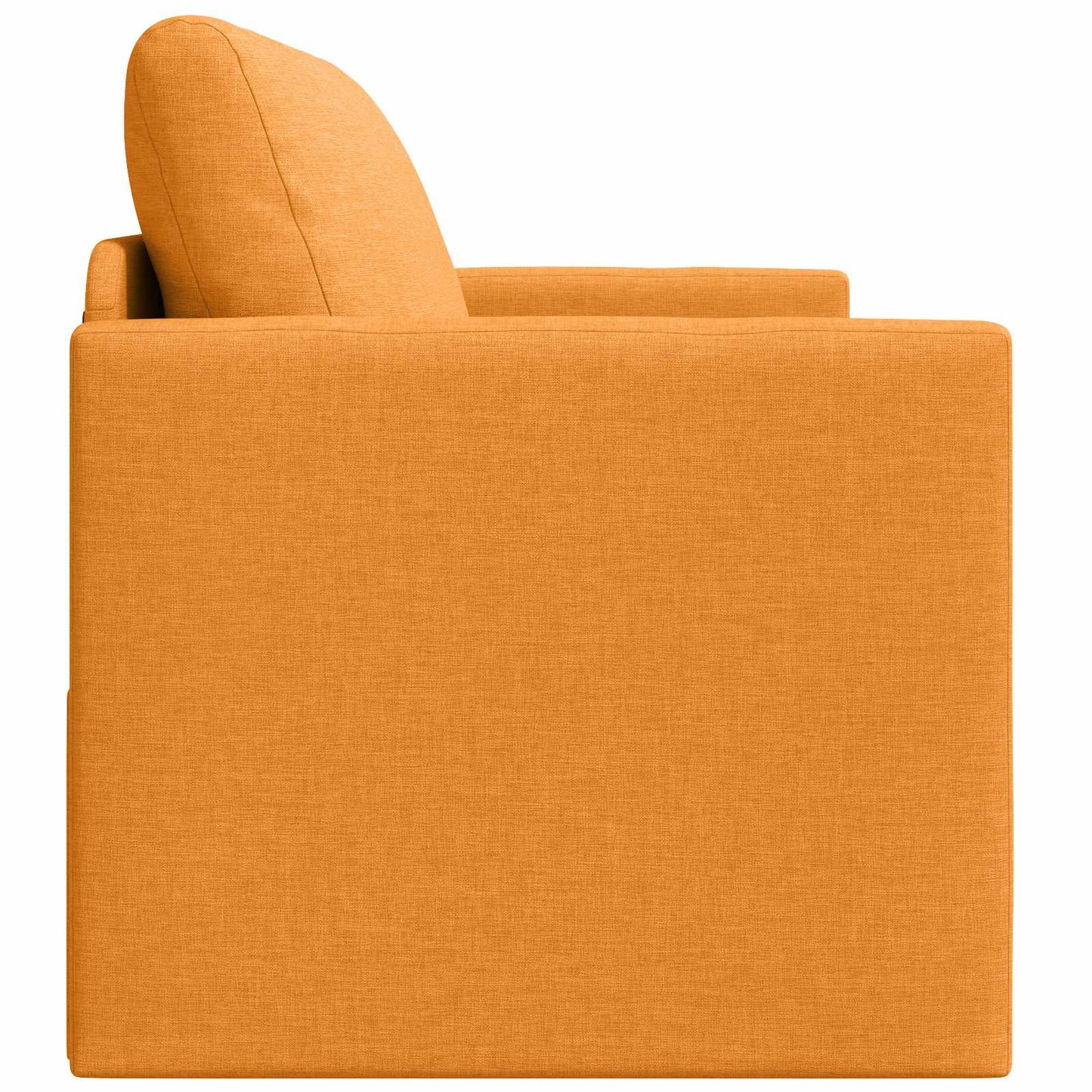 Schlafsofa 110cm Dunkelgelb Stoff