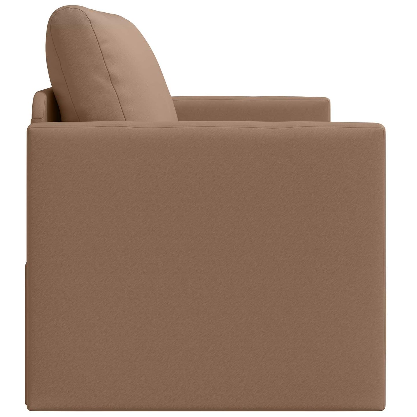 Schlafsofa 110cm Cappuccino Kunstleder