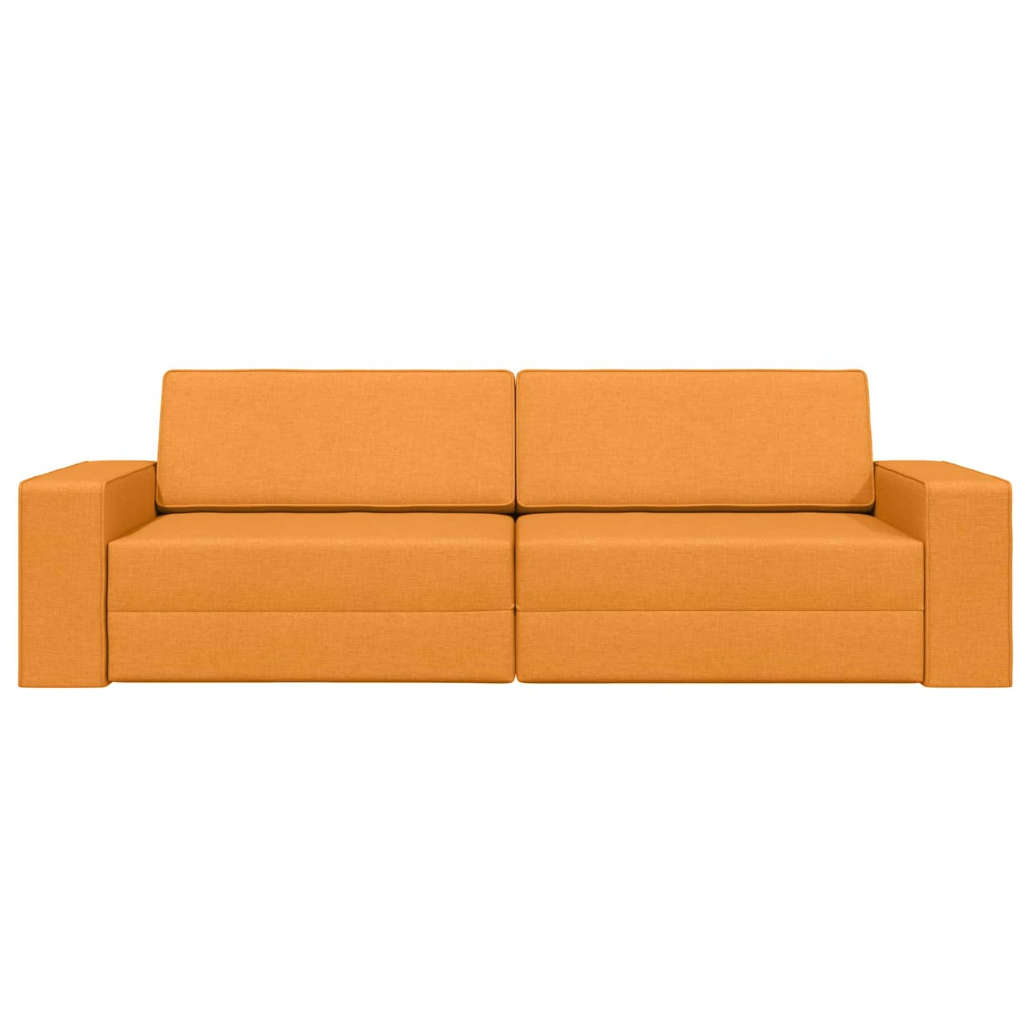 Schlafsofa 200cm Dunkelgelb Stoff