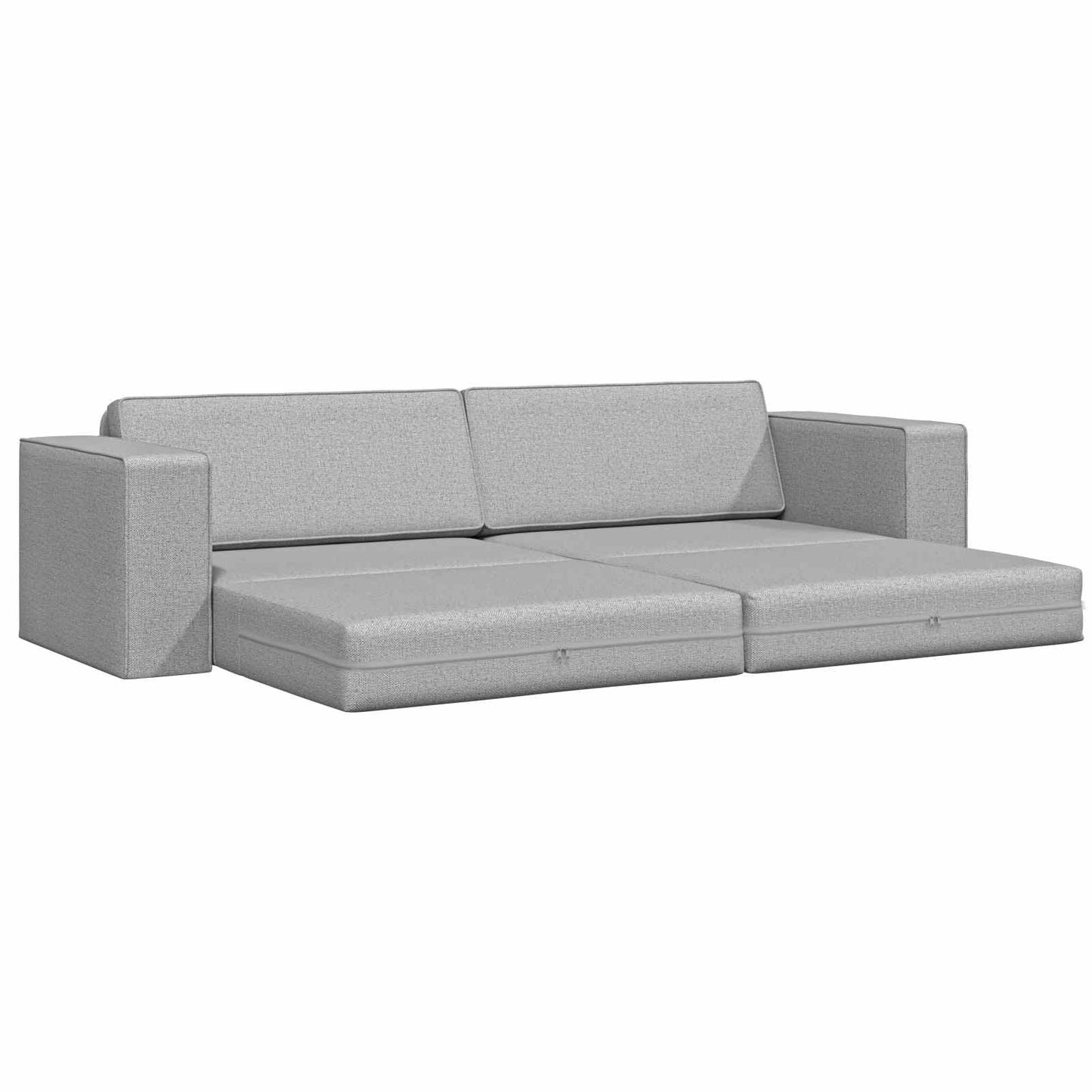Schlafsofa 200cm Wolkengrau Stoff