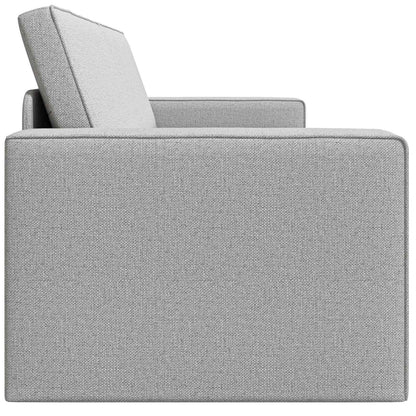 Schlafsofa 200cm Wolkengrau Stoff