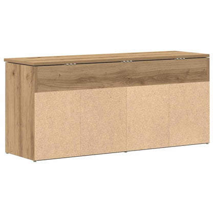 Schuhbank Artisan-Eiche 102x30,5x45 cm Holzwerkstoff