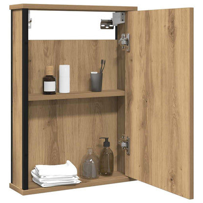 Bad-Spiegelschrank Artisan-Eiche 42x12x60 cm Holzwerkstoff