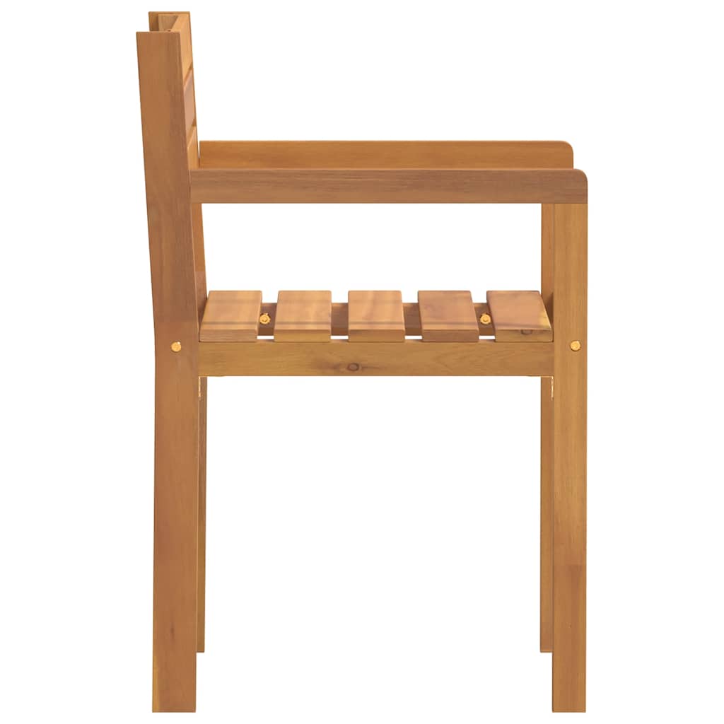 Gartenstühle 4 Stk. 50x53x80 cm Massivholz Akazie