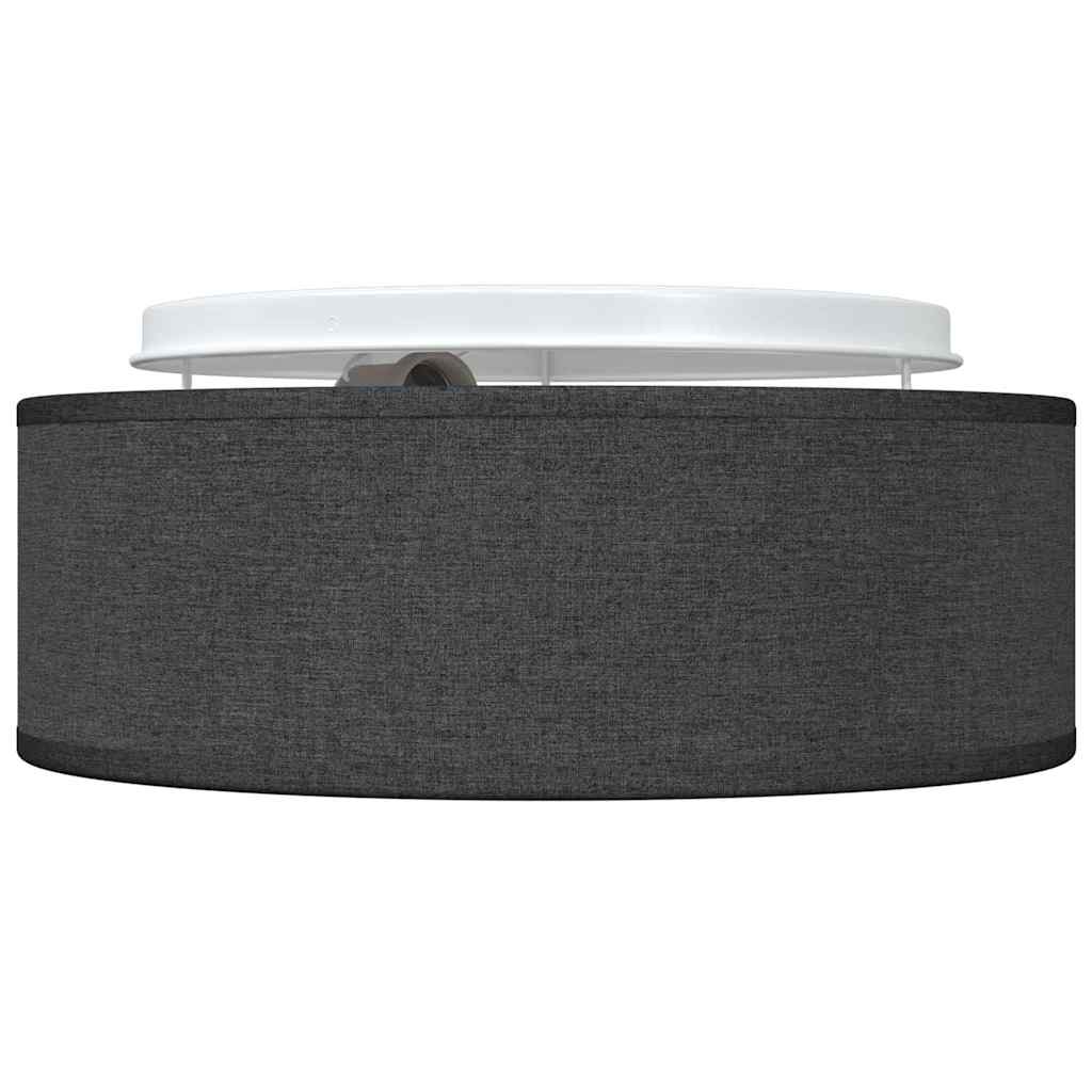 Deckenlampe mit Strahlern Schwarz 30 x 30 x 13,5 cm Stoff