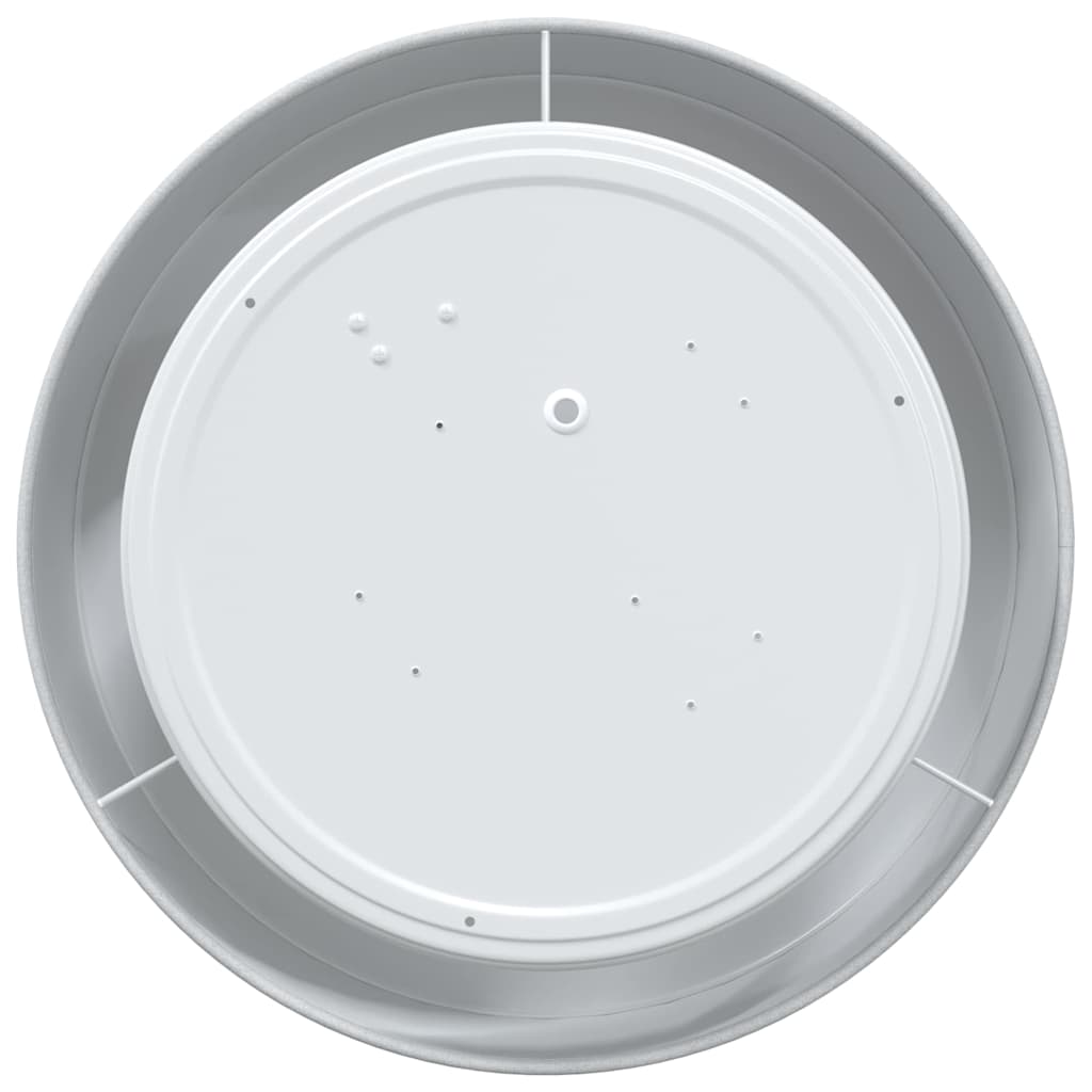 Deckenlampe mit Strahlern Grau 30 x 30 x 13,5 cm Stoff