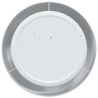 Deckenlampe mit Strahlern Grau 30 x 30 x 13,5 cm Stoff