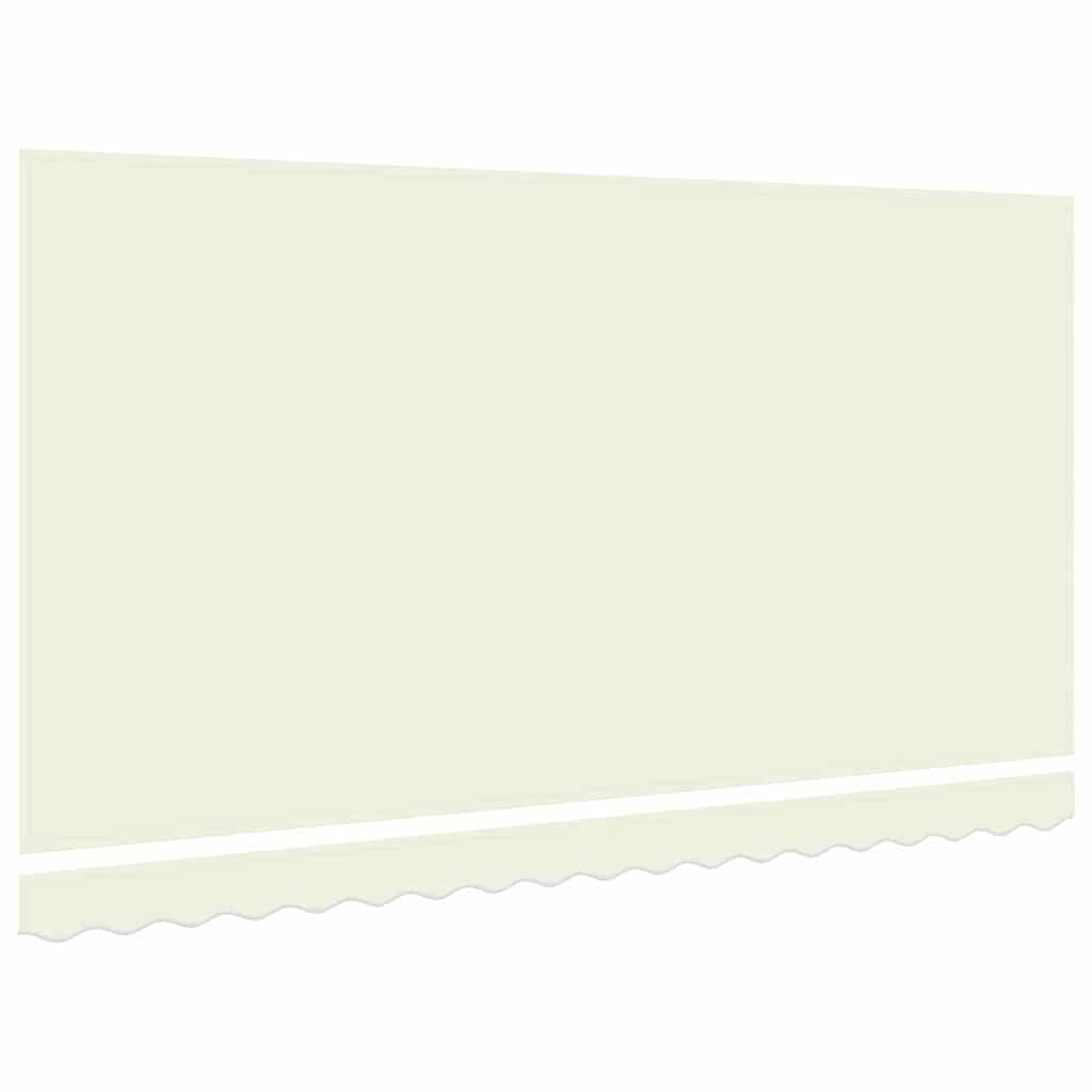 Markisenersatzstoff Creme 380 x 195 cm Polyester