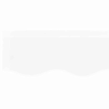 Markisenersatzstoff Weiß 380 x 295 cm Polyester