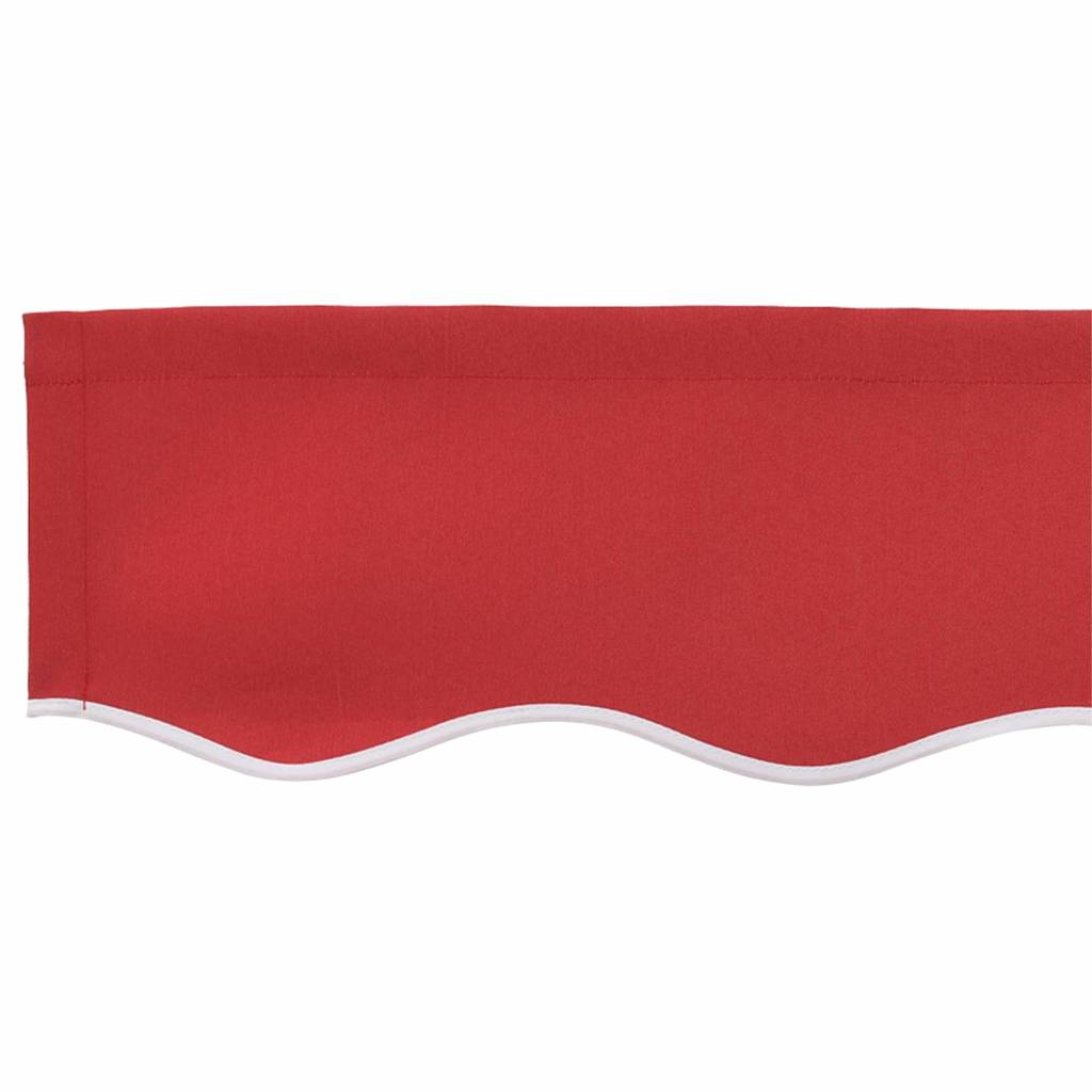 Markisenersatzstoff Rot 380 x 345 cm Polyester