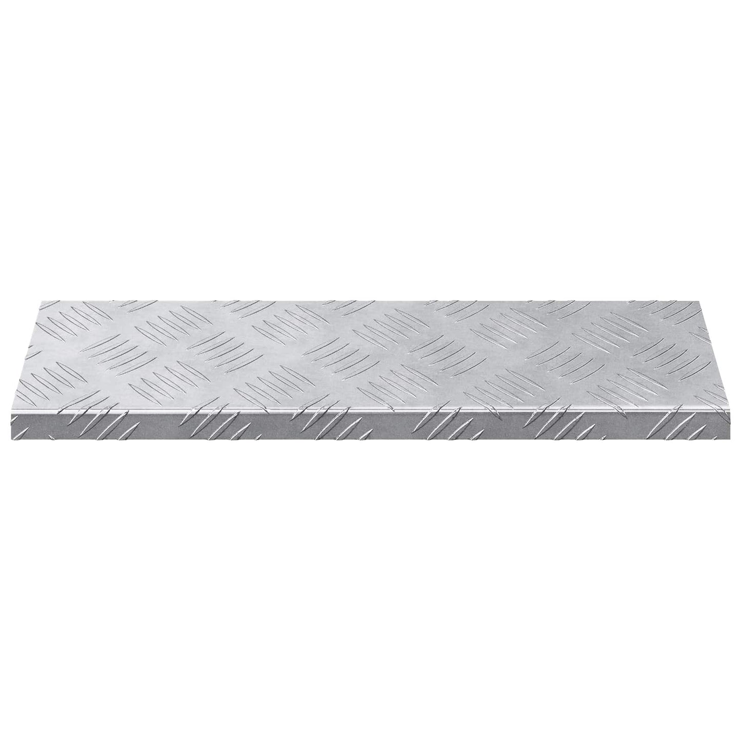 Treppe Tritt 15 pcs Silber 60 x 18 x 2,5 cm Aluminium