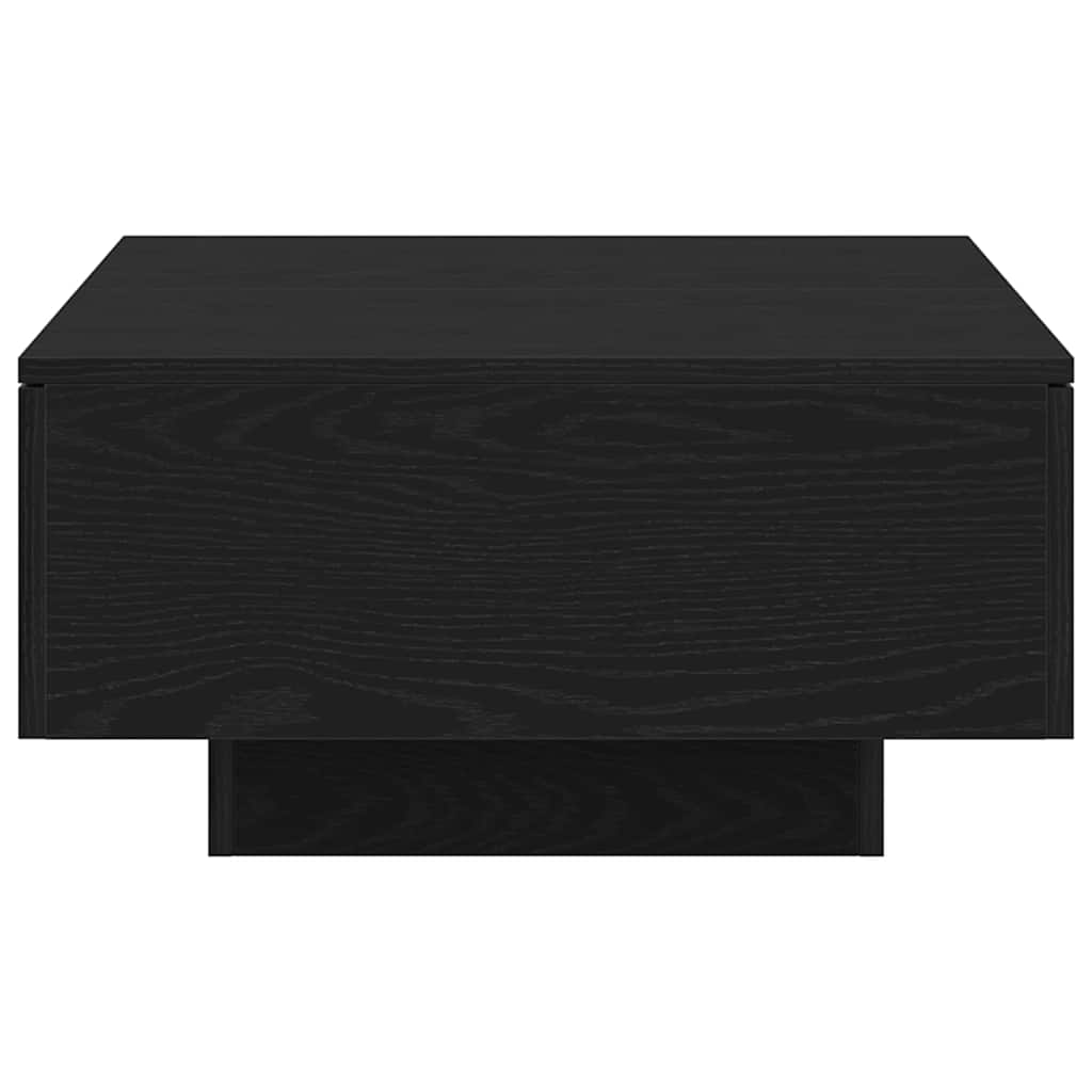 Couchtisch Schwarz Eichen-Optik 90 x 60 x 31 cm Holzwerkstoff