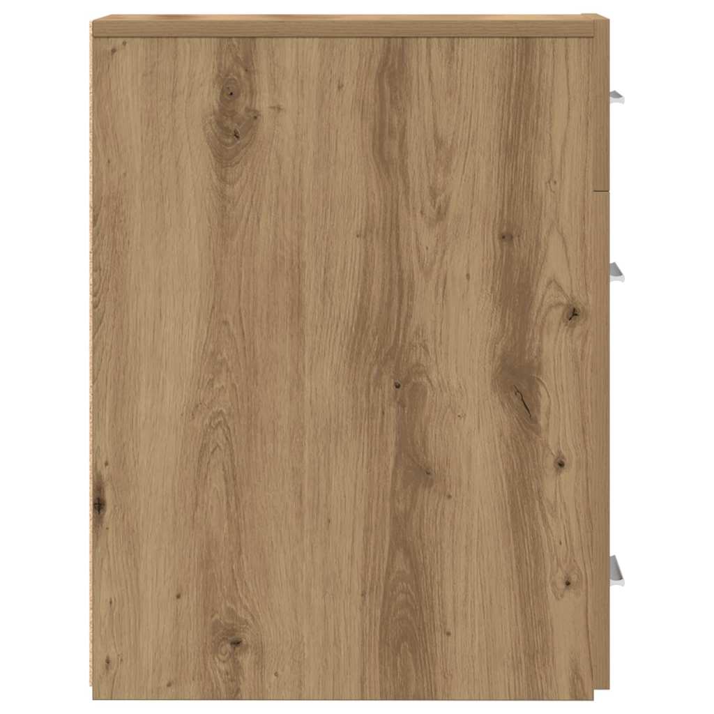 Apothekerschrank Eiche handwerklich 20 x 45.5 x 60 cm