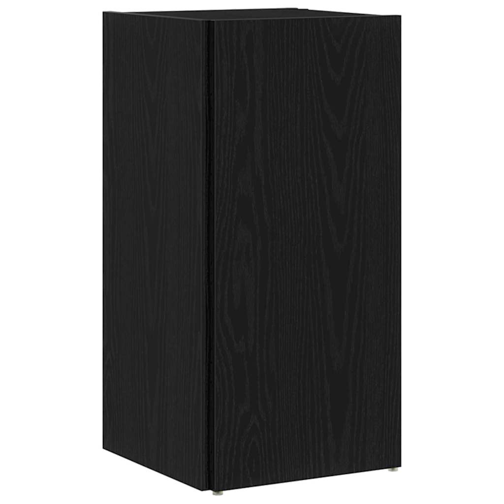 Eckregale Schwarz Eichen-Optik 33 x 33 x 67 cm Holzwerkstoff