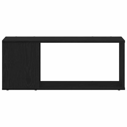 TV-Schrankset Wandmontiert Schwarz Eichen-Optik 80 x 24 x 32 cm
