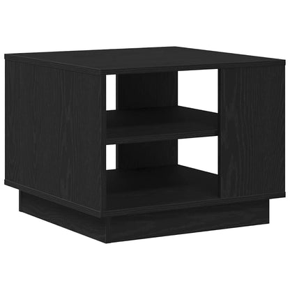 Couchtisch Schwarz Eichen-Optik 55 x 55 x 42 cm Holzwerkstoff