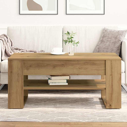 Couchtisch Artisan-Eiche 102 x 55 x 45 cm Holzwerkstoff