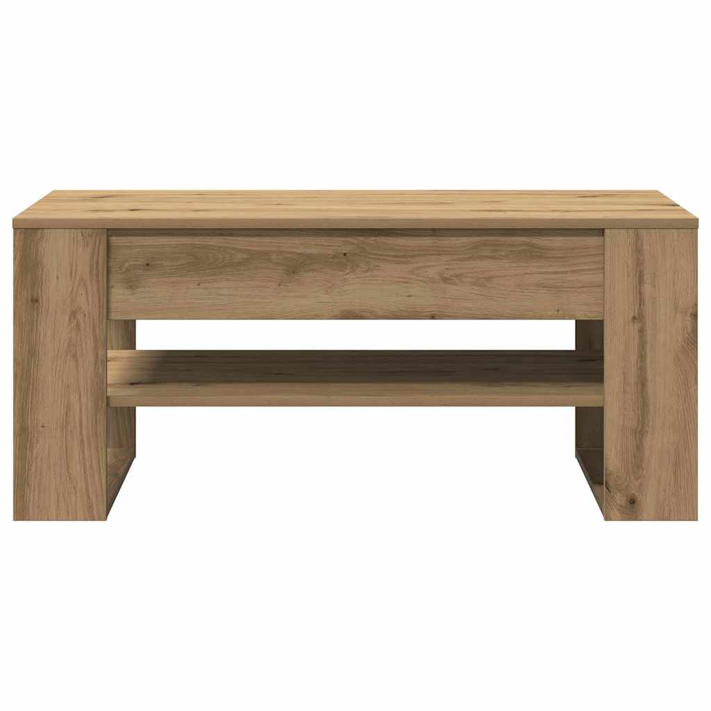 Couchtisch Artisan-Eiche 102 x 55 x 45 cm Holzwerkstoff
