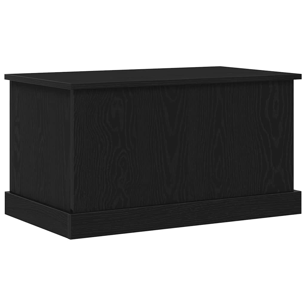 Aufbewahrungsbox Schwarz Eichen-Optik 70 x 40 x 28 cm