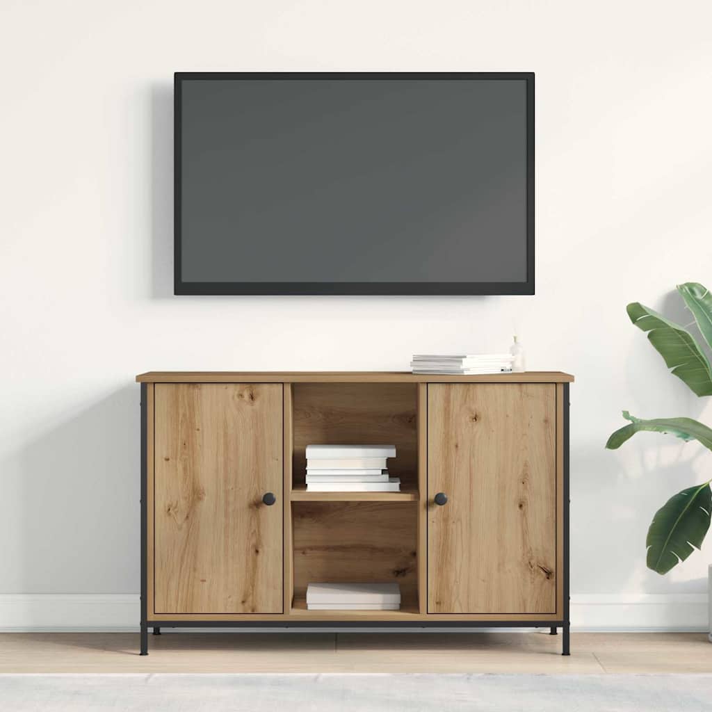 TV-Schrankset Artisan-Eiche 101 x 35 x 65 cm Holzwerkstoff
