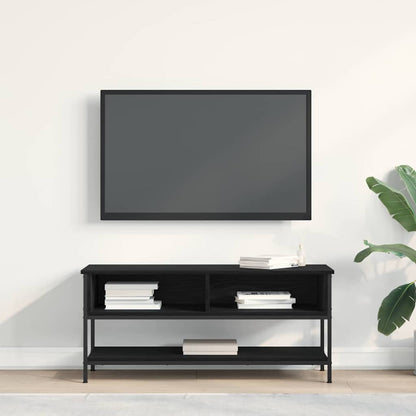TV-Schrankset Schwarz Eichen-Optik 100 x 35 x 45 cm