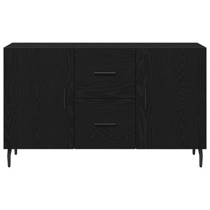 Sideboard Schwarz Eichen-Optik 100 x 36 x 60 cm Holzwerkstoff