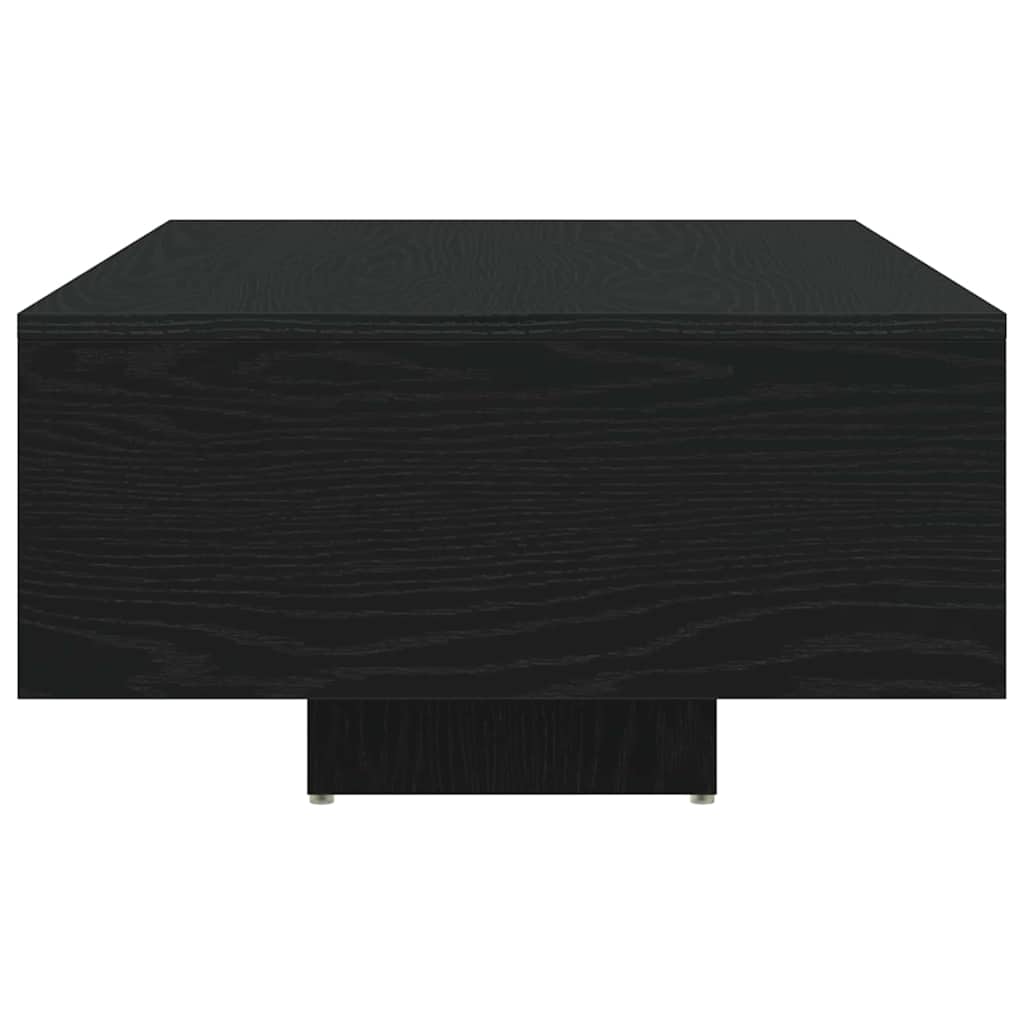Couchtisch Schwarz Eichen-Optik 85 x 55 x 31 cm Holzwerkstoff