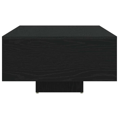 Couchtisch Schwarz Eichen-Optik 85 x 55 x 31 cm Holzwerkstoff