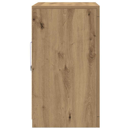 LED-Sideboard 2 pcs Artisan-Eiche 41 x 37 x 67 cm Holzwerkstoff
