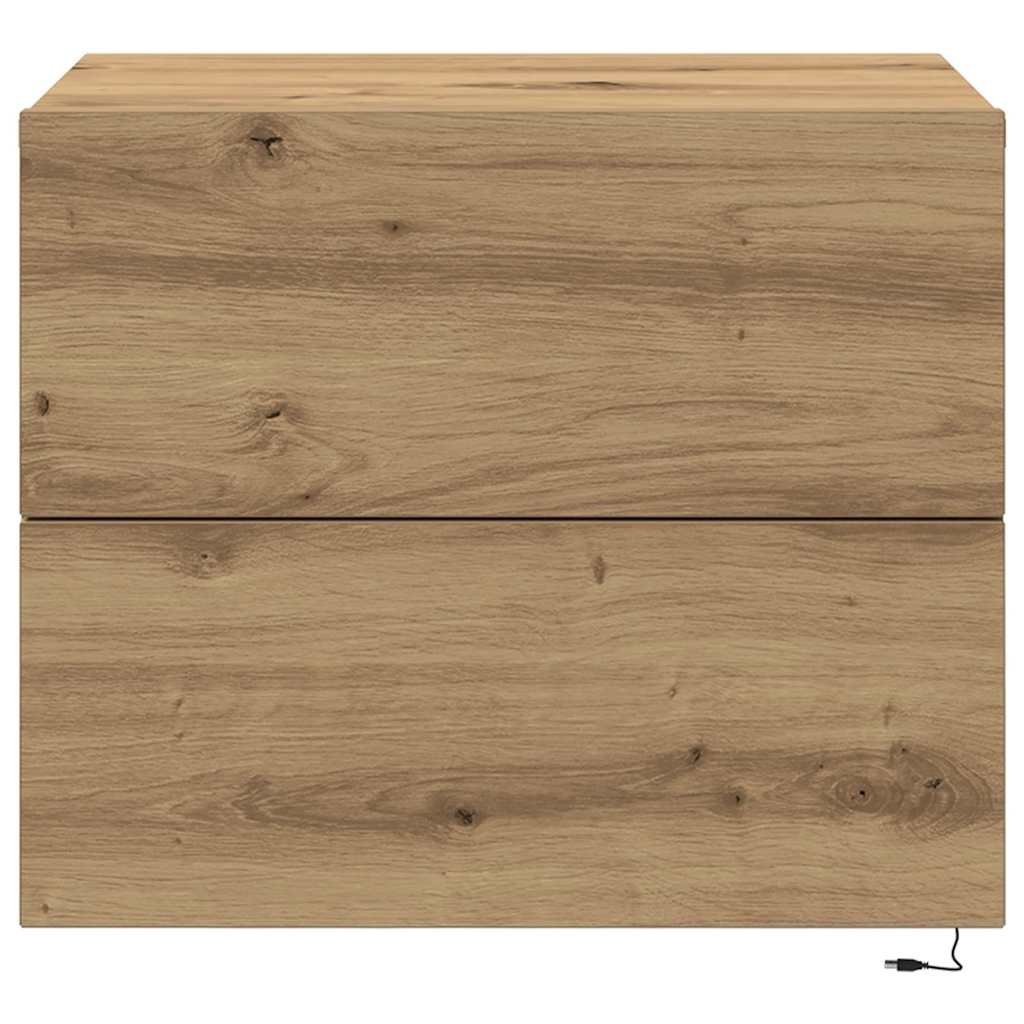 Nachttisch Artisan-Eiche 50 x 39 x 41 cm Holzwerkstoff