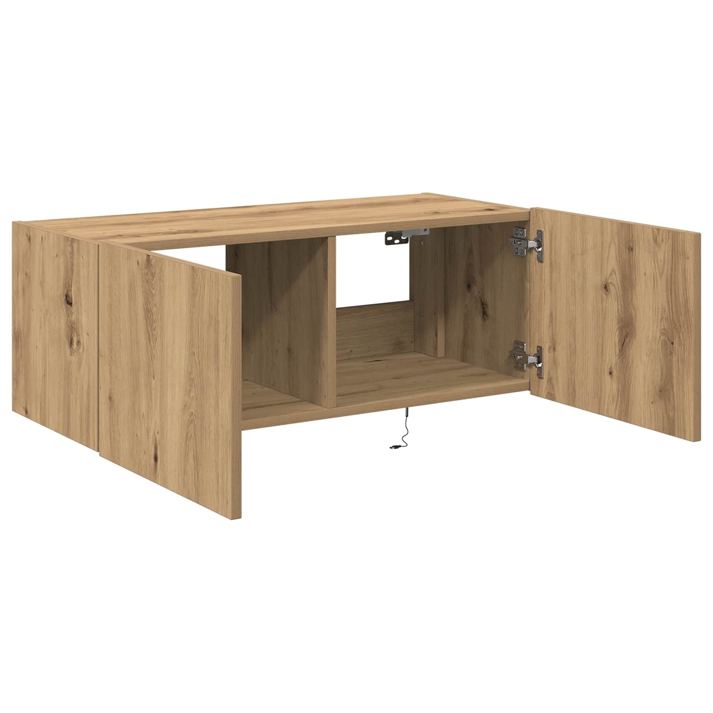 TV-Wandschrank Artisan-Eiche 80 x 35 x 31 cm Holzwerkstoff
