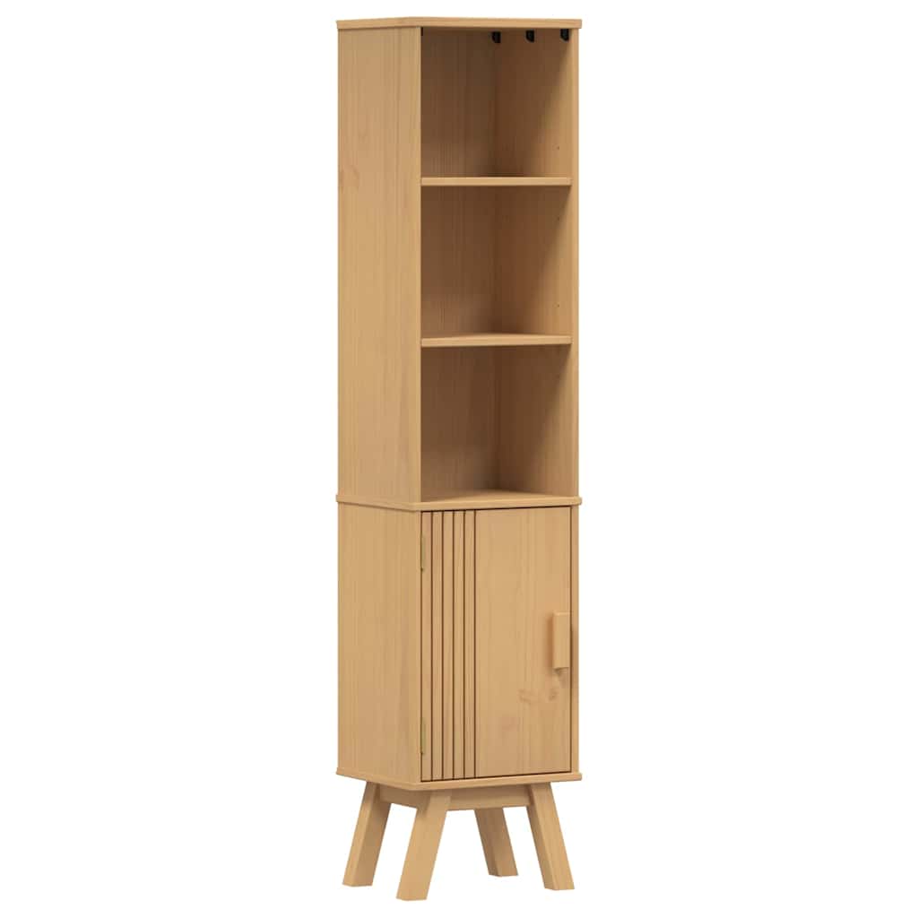 Badezimmerschrank mit Regal Olden Braun 35 x 30 x 159 cm