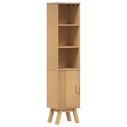 Badezimmerschrank mit Regal Olden Braun 35 x 30 x 159 cm