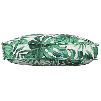 Kissen Blatt Blattmuster 70 x 40 x 12 cm Oxford-Stoff