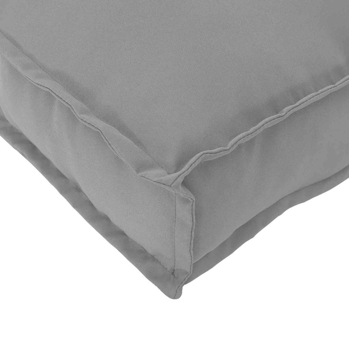 Kissen Grau 120 x 60 x 12 cm Oxford-Stoff