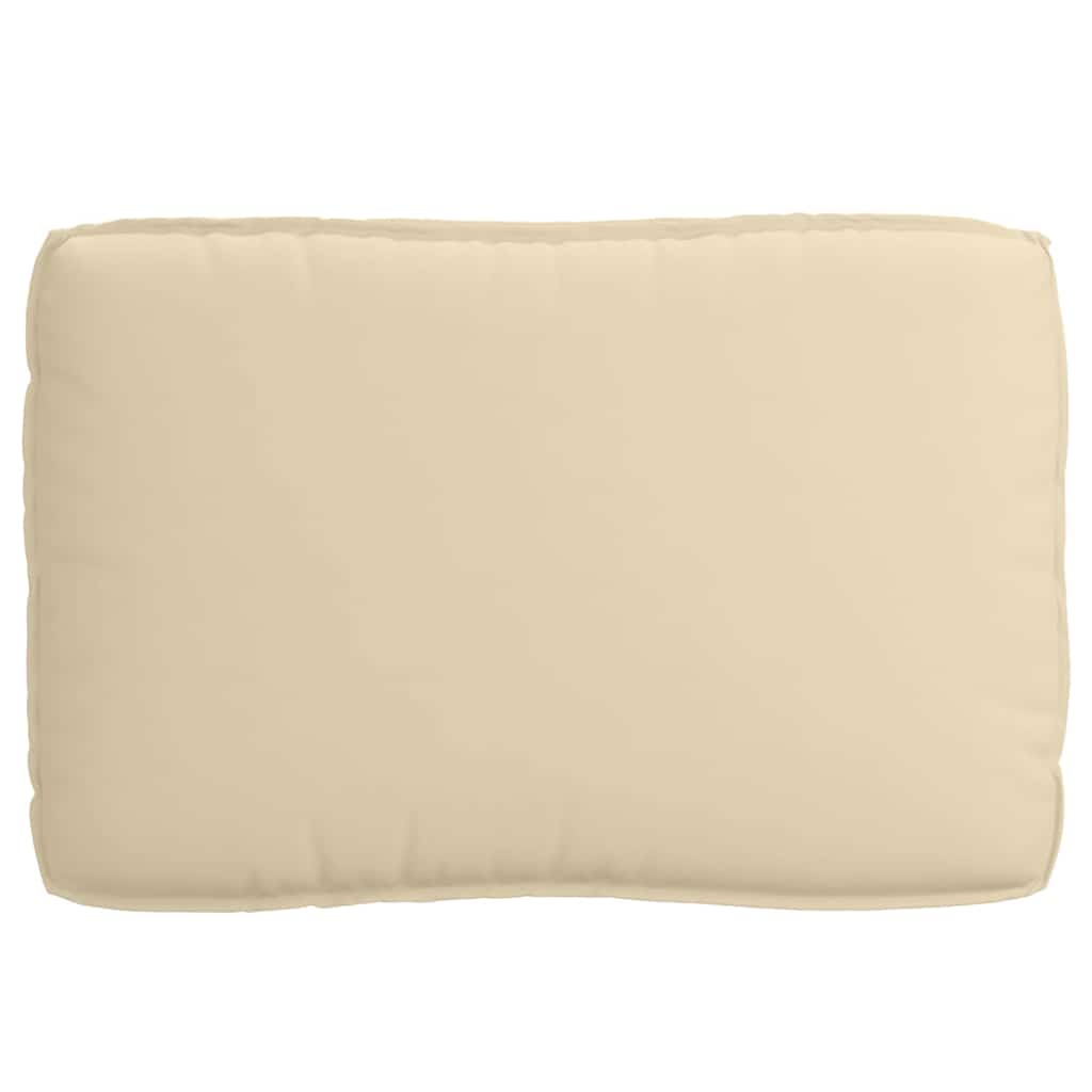 Kissen Beige 120 x 80 x 12 cm Oxford-Stoff