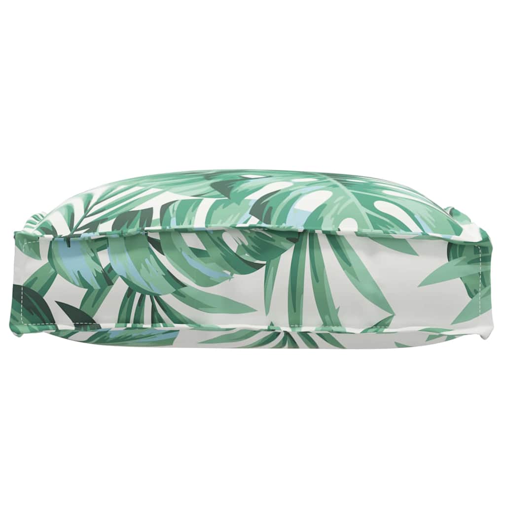 Kissen Blatt 2 pcs Blattmuster 40 x 40 x 8 cm Oxford-Stoff