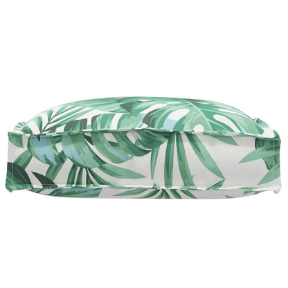 Kissen Blatt 2 pcs Blattmuster 40 x 40 x 8 cm Oxford-Stoff