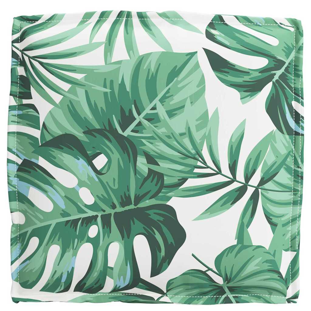 Kissen Blatt 2 pcs Blattmuster 40 x 40 x 8 cm Oxford-Stoff