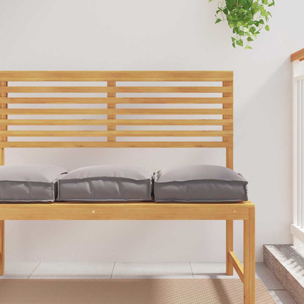 Kissen 4 pcs Grau 40 x 40 x 8 cm Oxford-Stoff