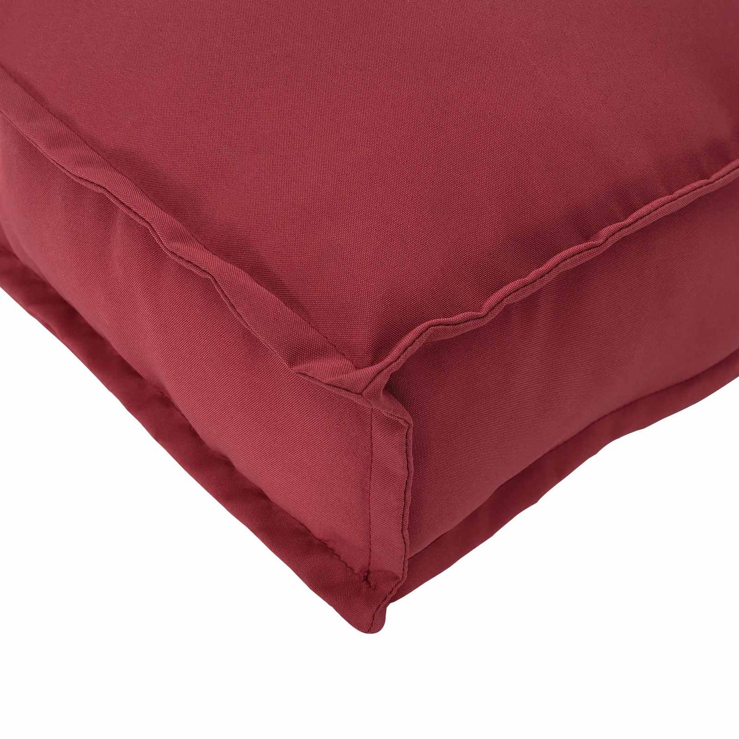 Kissen Weinrot 120 x 40 x 8 cm Oxford-Stoff
