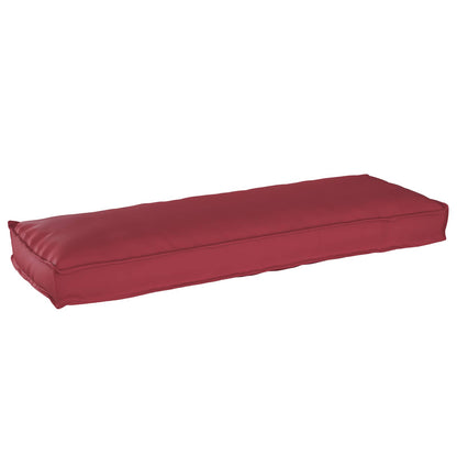 Kissen Weinrot 120 x 40 x 8 cm Oxford-Stoff