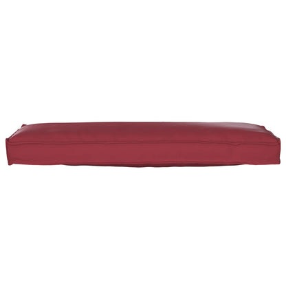 Kissen Weinrot 120 x 40 x 8 cm Oxford-Stoff