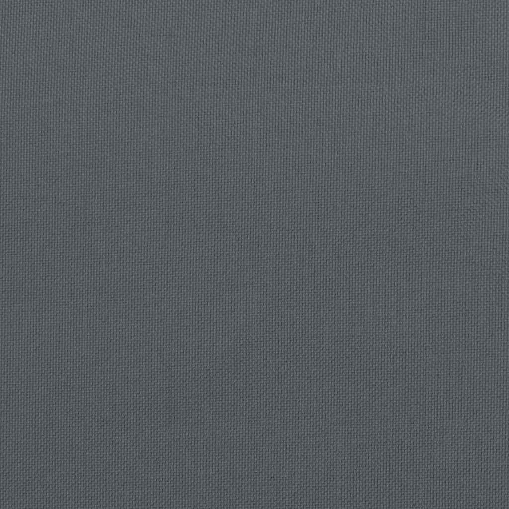 Palettenkissen Anthrazit 180 x 40 x 8 cm Oxford-Stoff