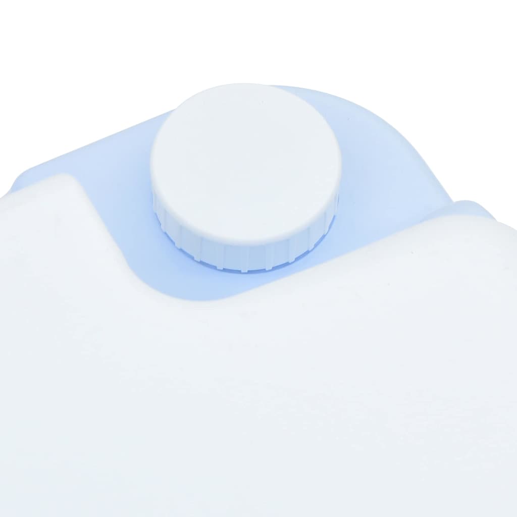 Camping-Toilette Helles Blau und Weiß 41,5 x 36,5 x 30 cm