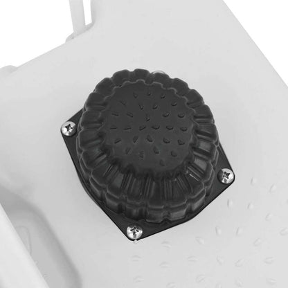 Camping-Handwaschstation Grau 50,5 x 33 x 103 cm