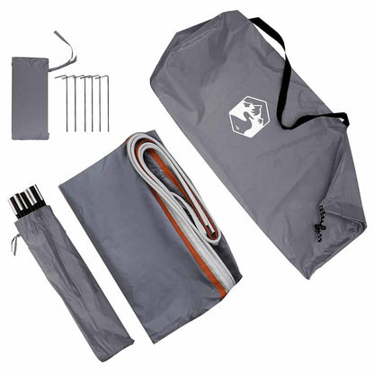 Wasserfester Tarp Bogen mit Dach