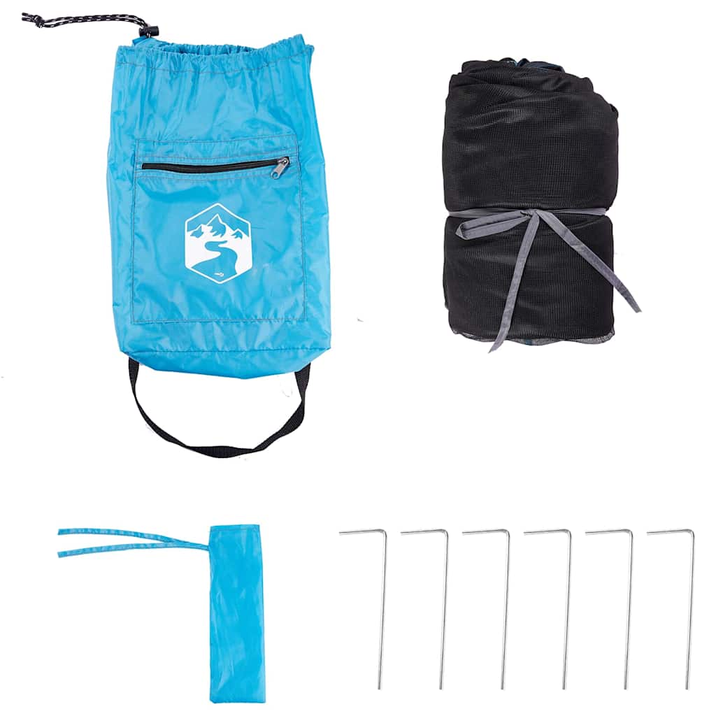 Innenzelt mit Dach mit Speicher Blau 303 x 303 x 196 cm Taft