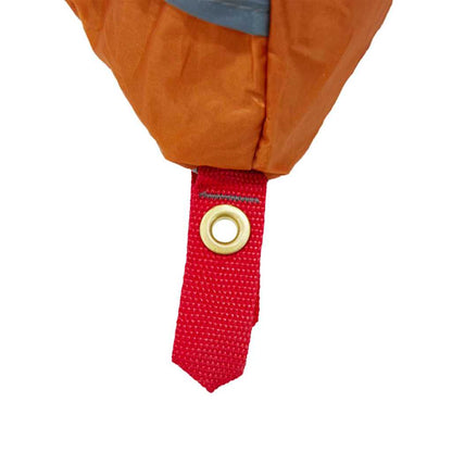 Innenzelt mit Dach Grau und Orange 520 x 520 x 190 cm Taft