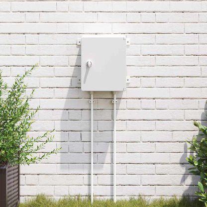 Steuerungsschrank Grau 32 x 13 x 30 cm ABS Kunststoff